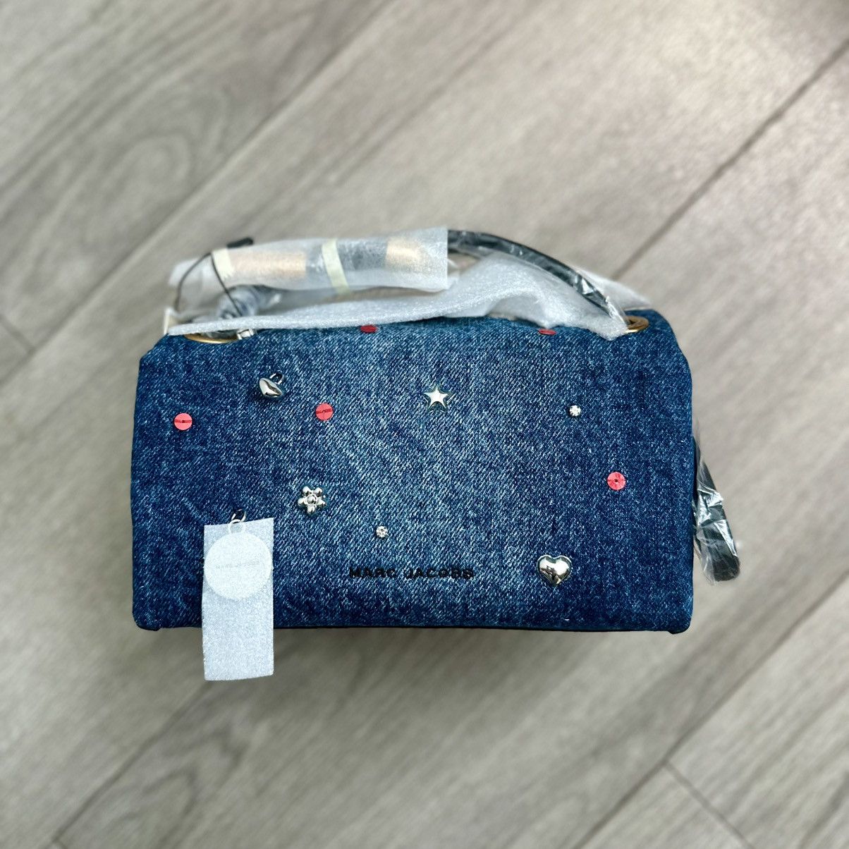 Marc Jacobs Marc Jacobs The Trinket Charm Denim Mini Dual Bag NWT Size ONE SIZE - 11 Thumbnail