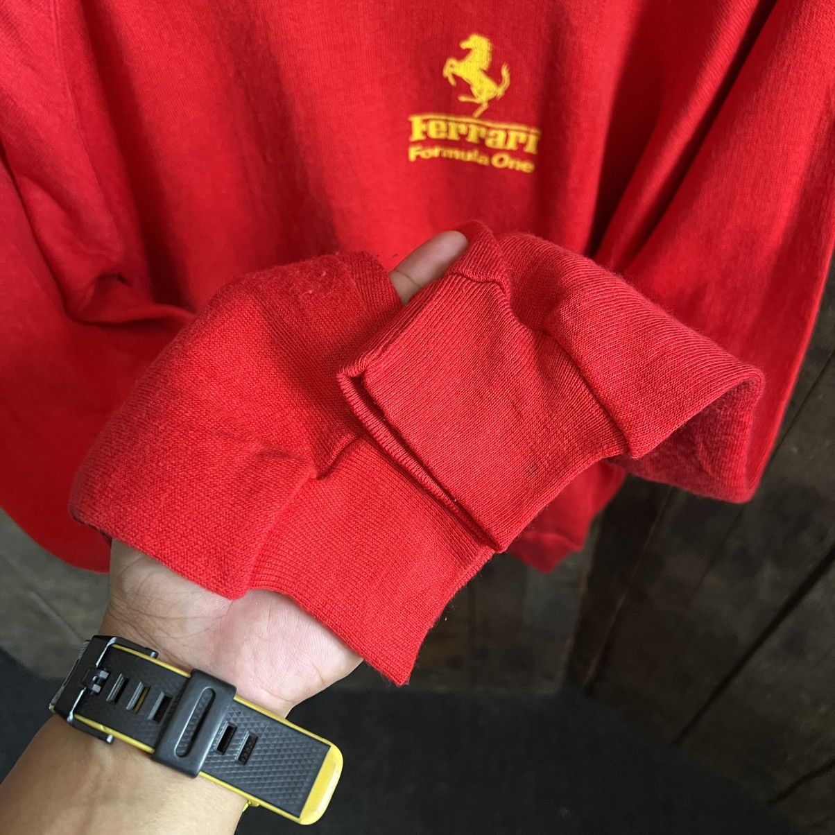 Ferrari × Vintage Vintage 90’s Ferrari Formula One Crewneck Size US M / EU 48-50 / 2 - 6 Thumbnail