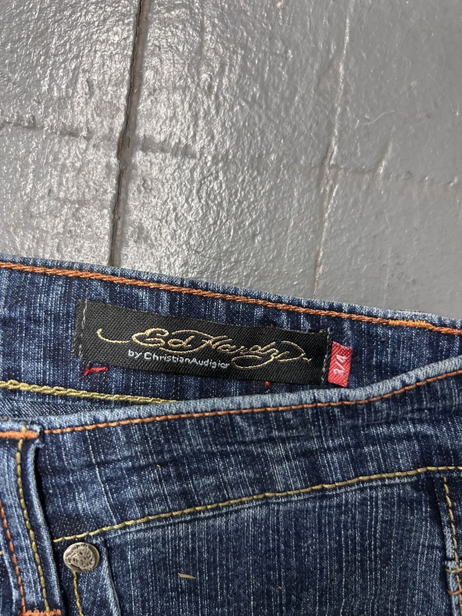 Christian Audigier × Ed Hardy Ed Hardy by Christian Audigier Tiger Jeans Women’s Size 26" / US 2 / IT 38 - 5 Thumbnail