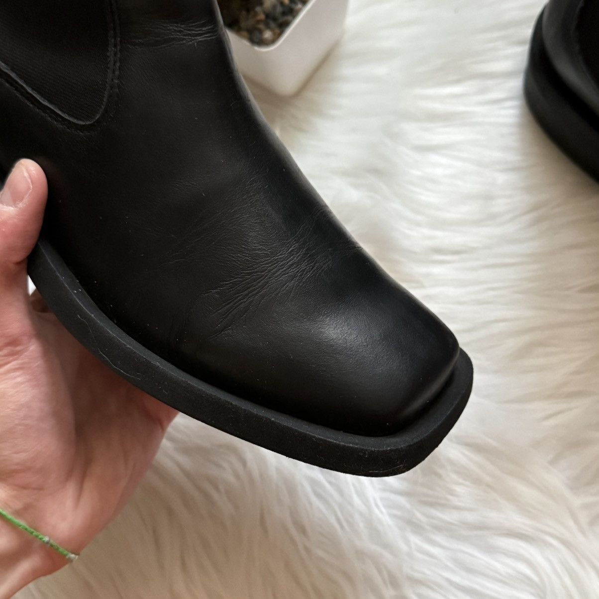 Ganni Ganni Square Toe Chelsea Boots Size US 9 / IT 39 - 4 Thumbnail