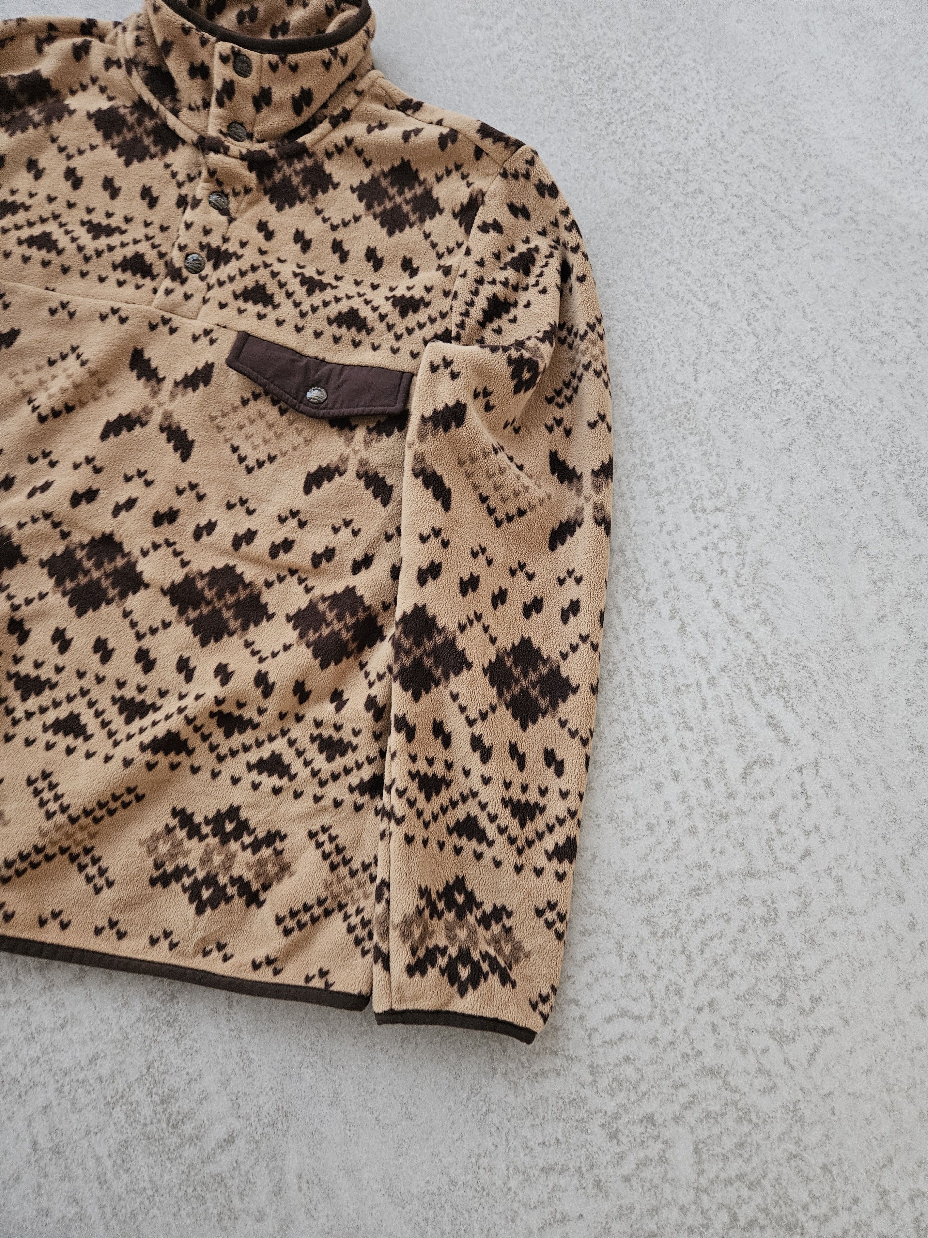 Polo Ralph Lauren Polo Ralph Lauren Fair Isle-Inspired Fleece Pullover Size US S / EU 44-46 / 1 - 7 Thumbnail