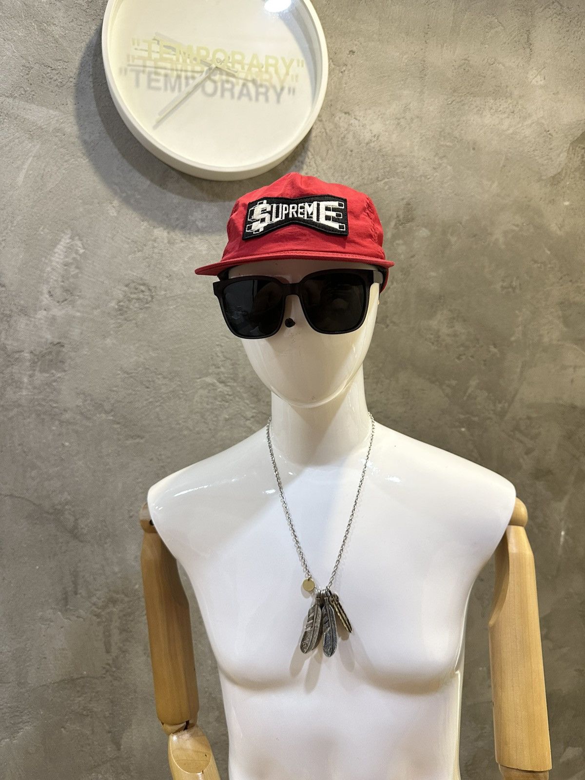 Supreme SS17 Supreme Skew Nylon 5-Panel Money Hat Size ONE SIZE - 2 Thumbnail