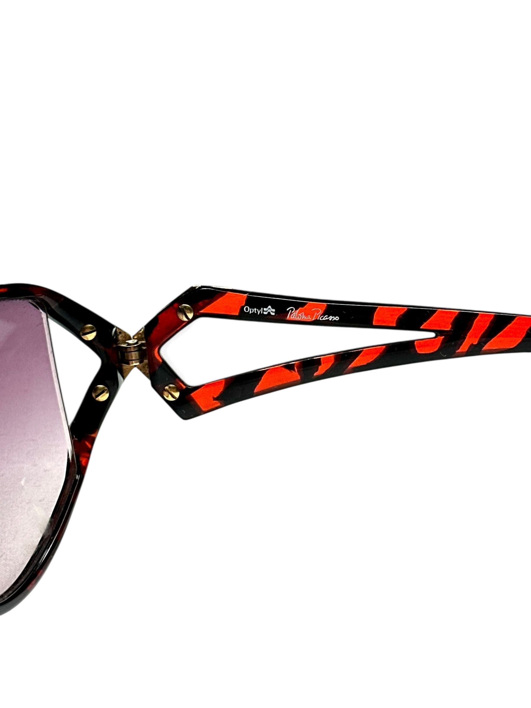 Vintage Pablo Picasso Oval X-Way Cubism Sunglasses Size ONE SIZE - 8 Thumbnail