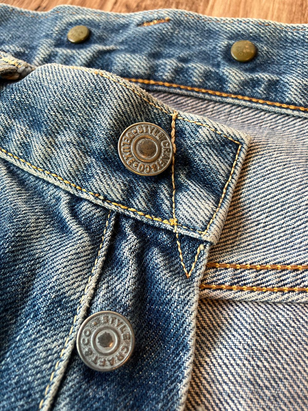Evisu Old EVISU 2507 No.2 W30 x L33 Fisherman Patch SCOVILL Size US 30 / EU 46 - 7 Thumbnail