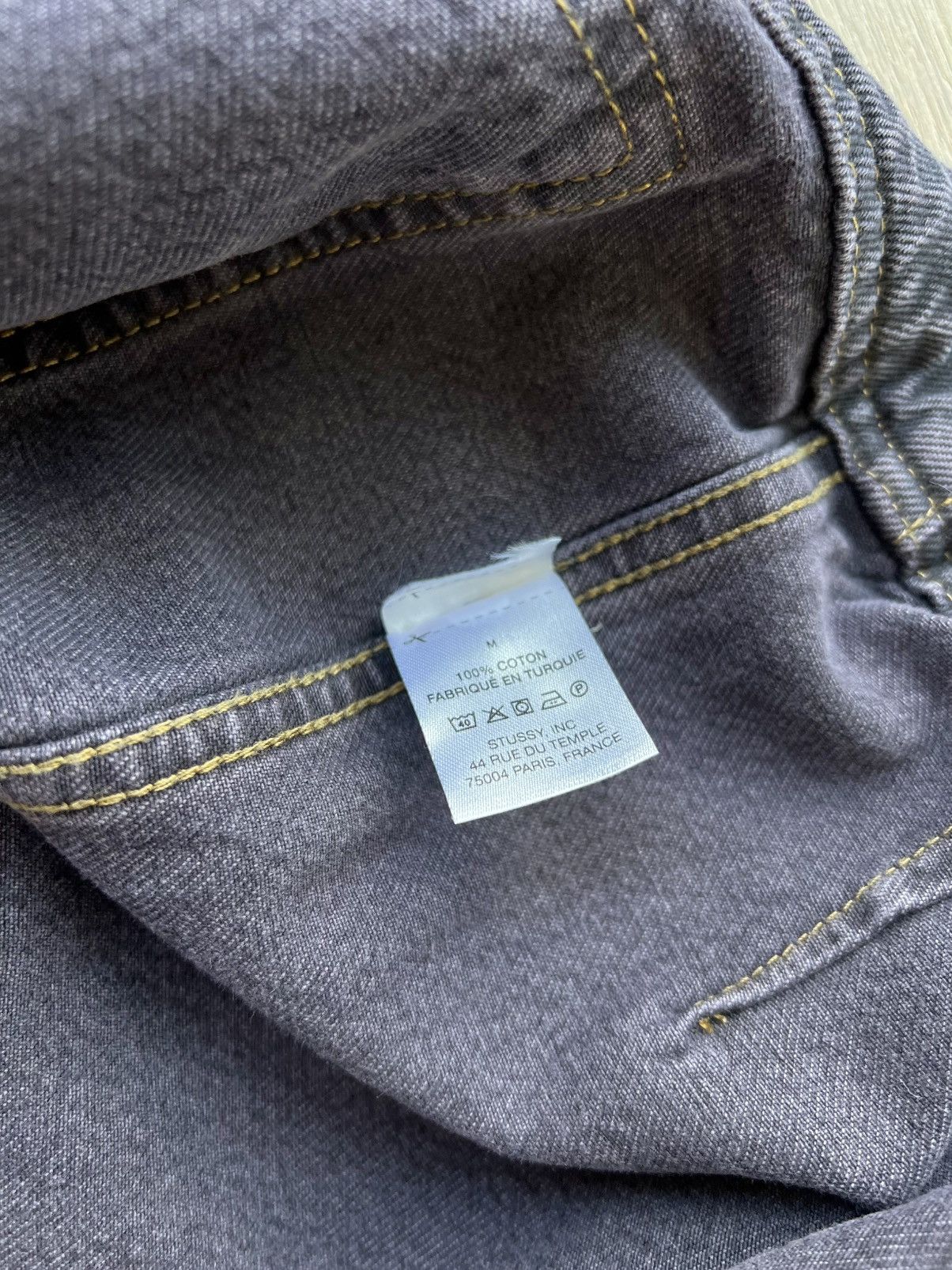 Stussy Stussy Denim Zip Up Work Jacket “Nightshade” Medium Size US M / EU 48-50 / 2 - 7 Thumbnail