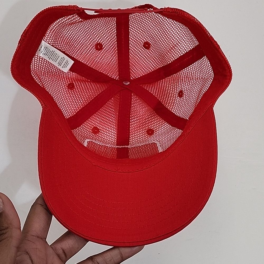 Other Coke Men/Unisex Candy Red Trucker Style Hat Adjustable Size ONE SIZE - 8 Thumbnail