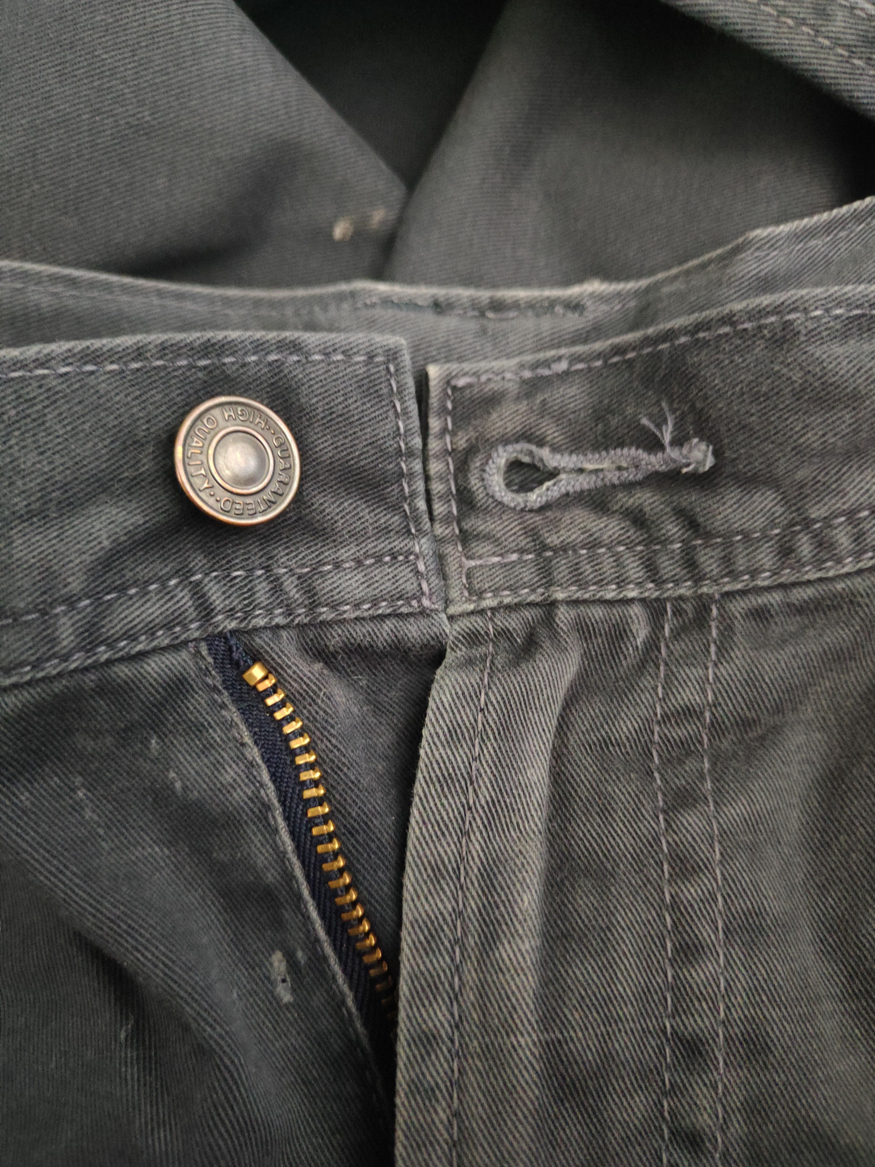 Japanese Brand DL GW Navy Multipocket Tactical Cargo Pants #1491 Size US 34 / EU 50 - 15 Thumbnail