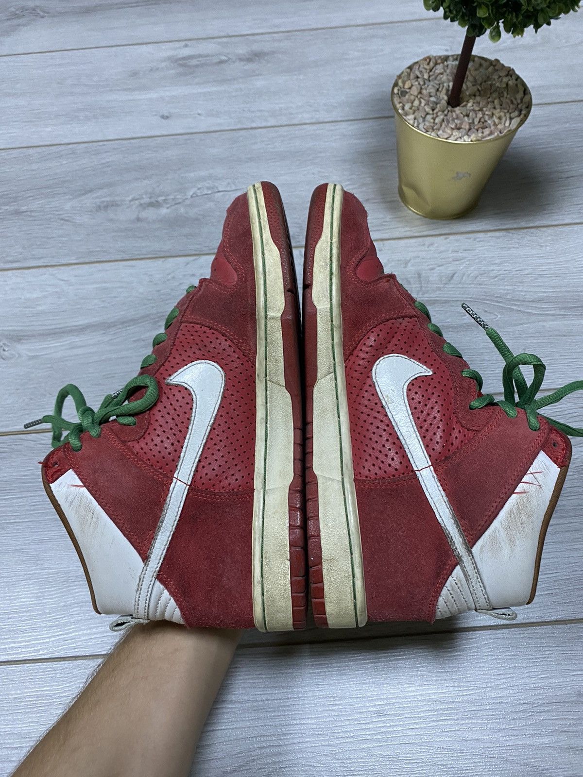 Nike Nike SB Dunk High Big Gulp Red 2008 Sneakers Size US 7.5 / EU 40-41 - 6 Thumbnail