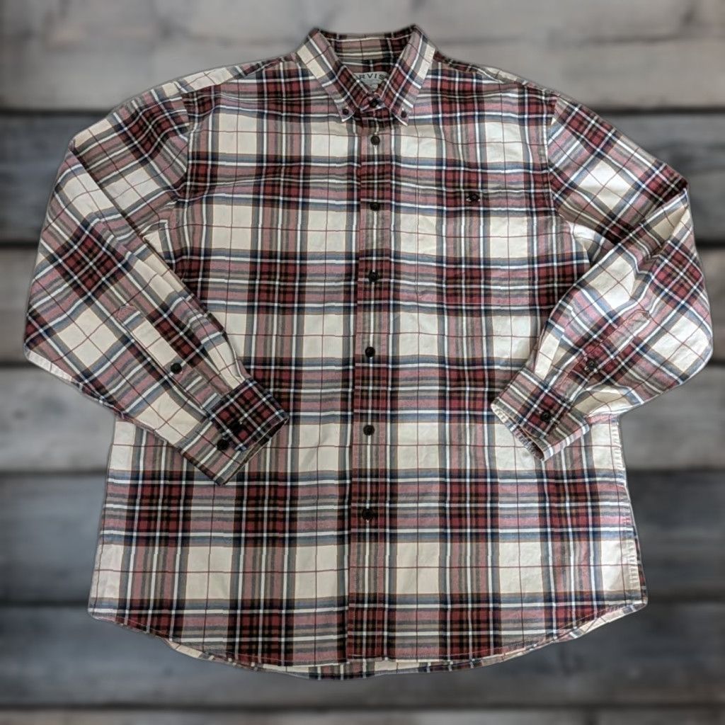Orvis Orvis Shirt Mens L Flannel Multicolor Plaid Button-Up EUC (Cotton) Size US L / EU 52-54 / 3 - 1 Thumbnail