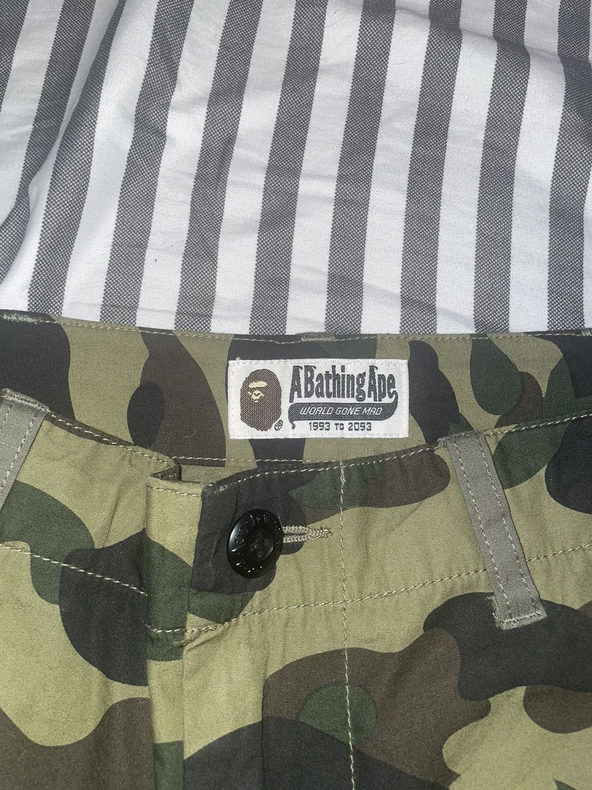 Bape Bape camo cargo shorts Size US 32 / EU 48 - 2 Thumbnail