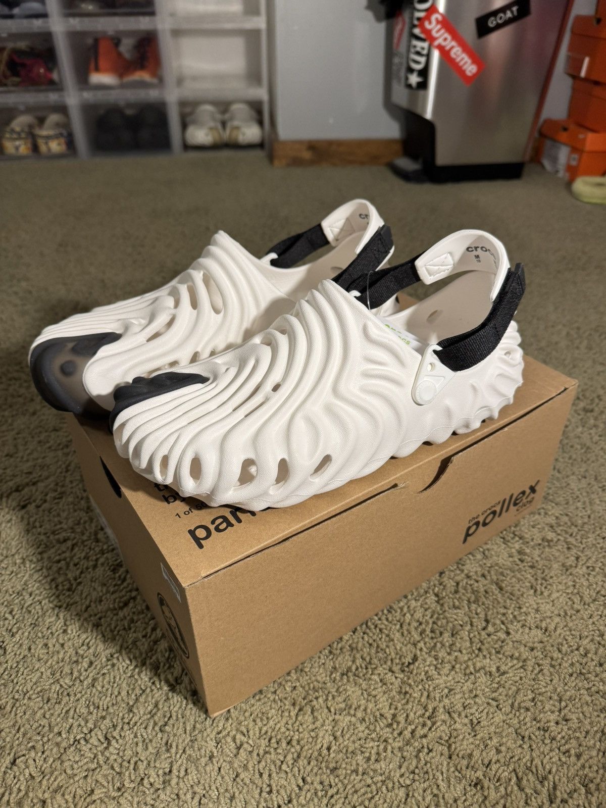 Salehe Bembury Crocs White | Grailed
