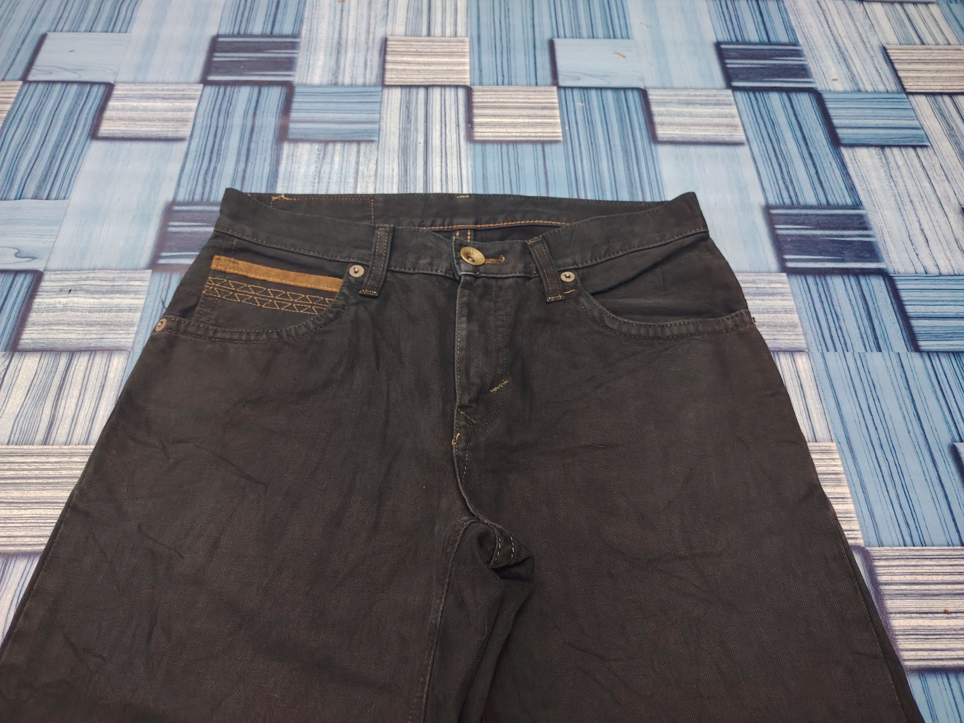 Who Decides War Japanese Edwin Exclusive Vintage flared Jeans Size US 31 - 3 Thumbnail