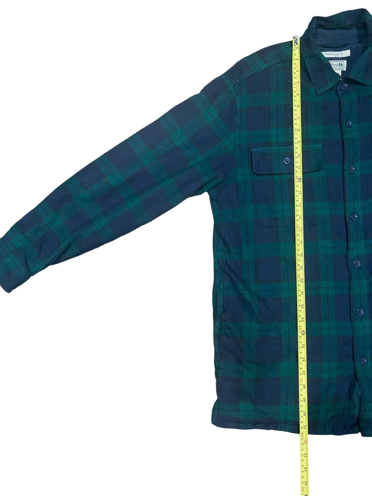 L.L. Bean × Vintage Traditional Fit LL BEAN Checkered Plaid Size US M / EU 48-50 / 2 - 15 Thumbnail