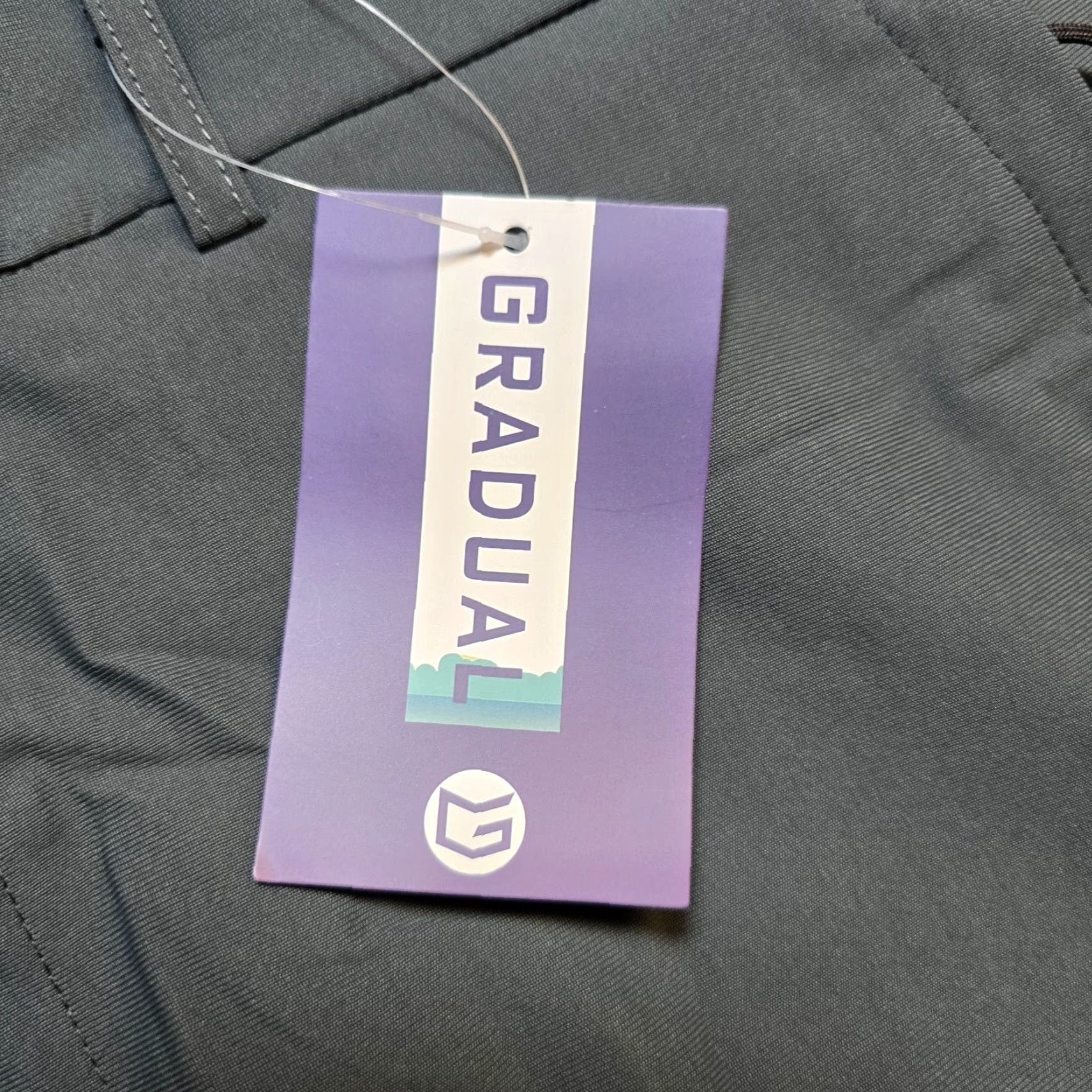 Vintage **Gradual Mens Gray Athletic Pants Size 32 Straight Leg Pockets** User: Gradual Mens Gray Athletic Pants Size 32 Straight Leg Pockets Size US 32 / EU 48 - 6 Thumbnail