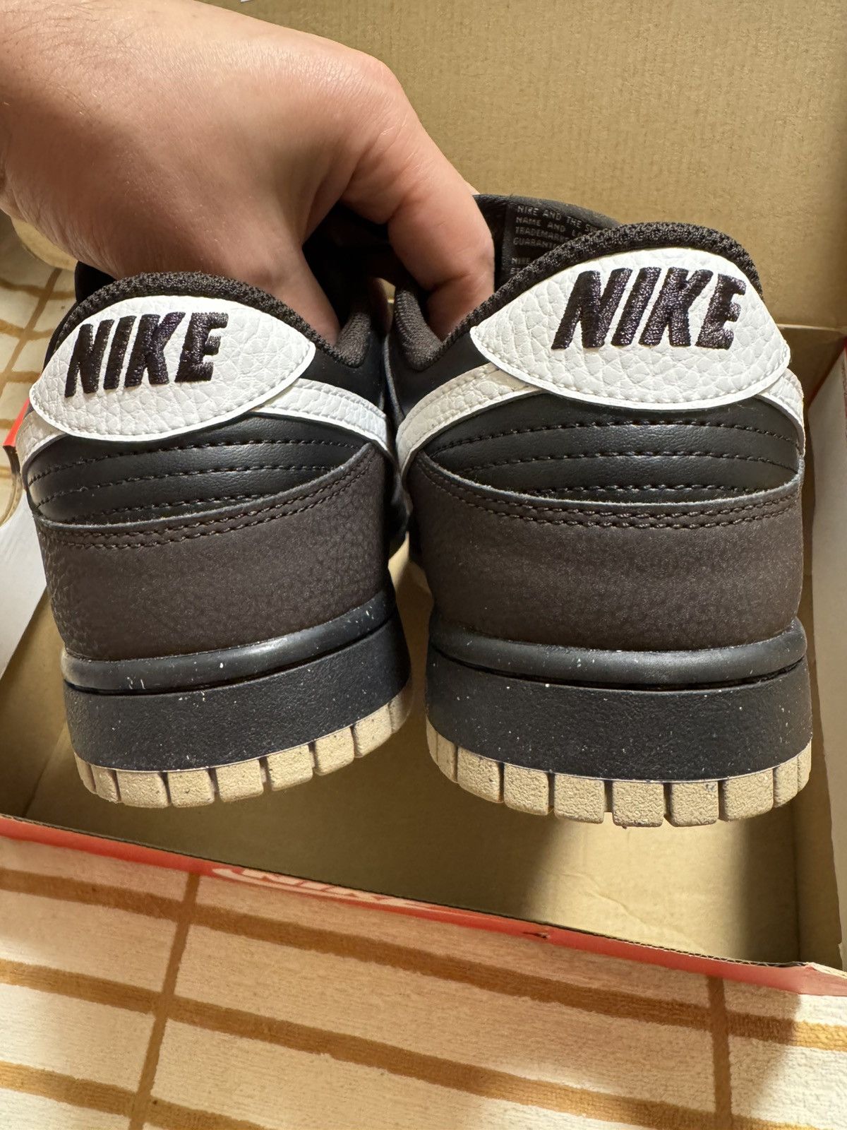 Nike nike dunk low next nature brown/black hf9984-001 Size US 10.5 / EU 43-44 - 12 Thumbnail