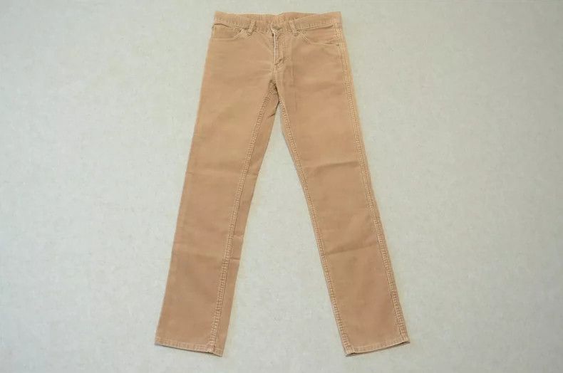 visvim size 1 12AW Classic Khaki Corduroy Slacks pants 250