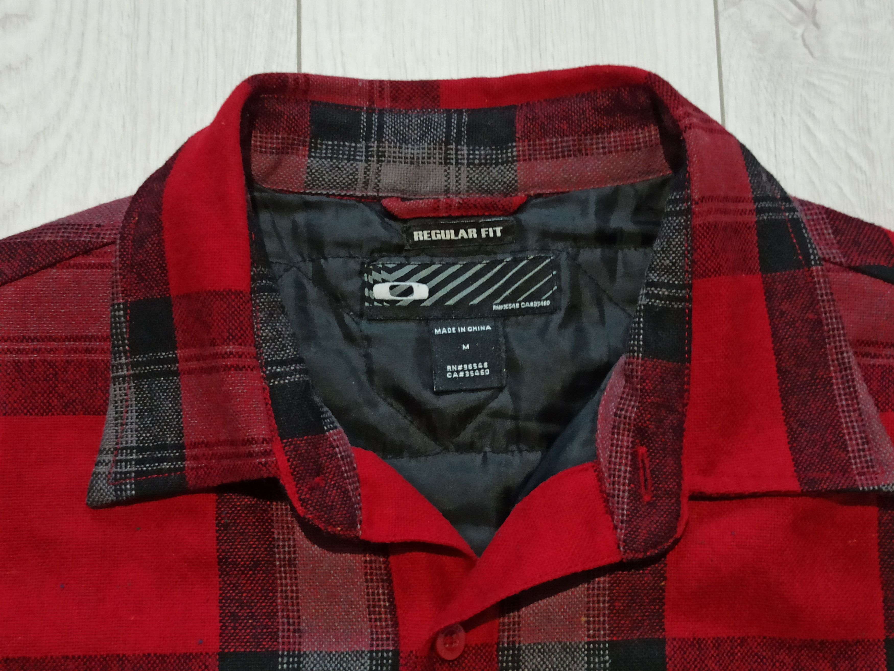 Oakley Oakley Plaid Wool Shirt Jacket Quilted Lining Size US M / EU 48-50 / 2 - 3 Thumbnail