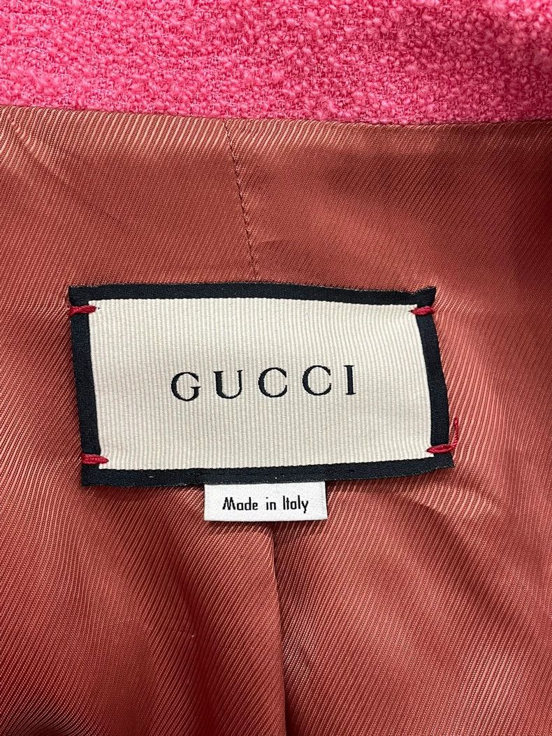 Gucci Gucci Pink wool coat Size XS / US 0-2 / IT 36-38 - 3 Thumbnail