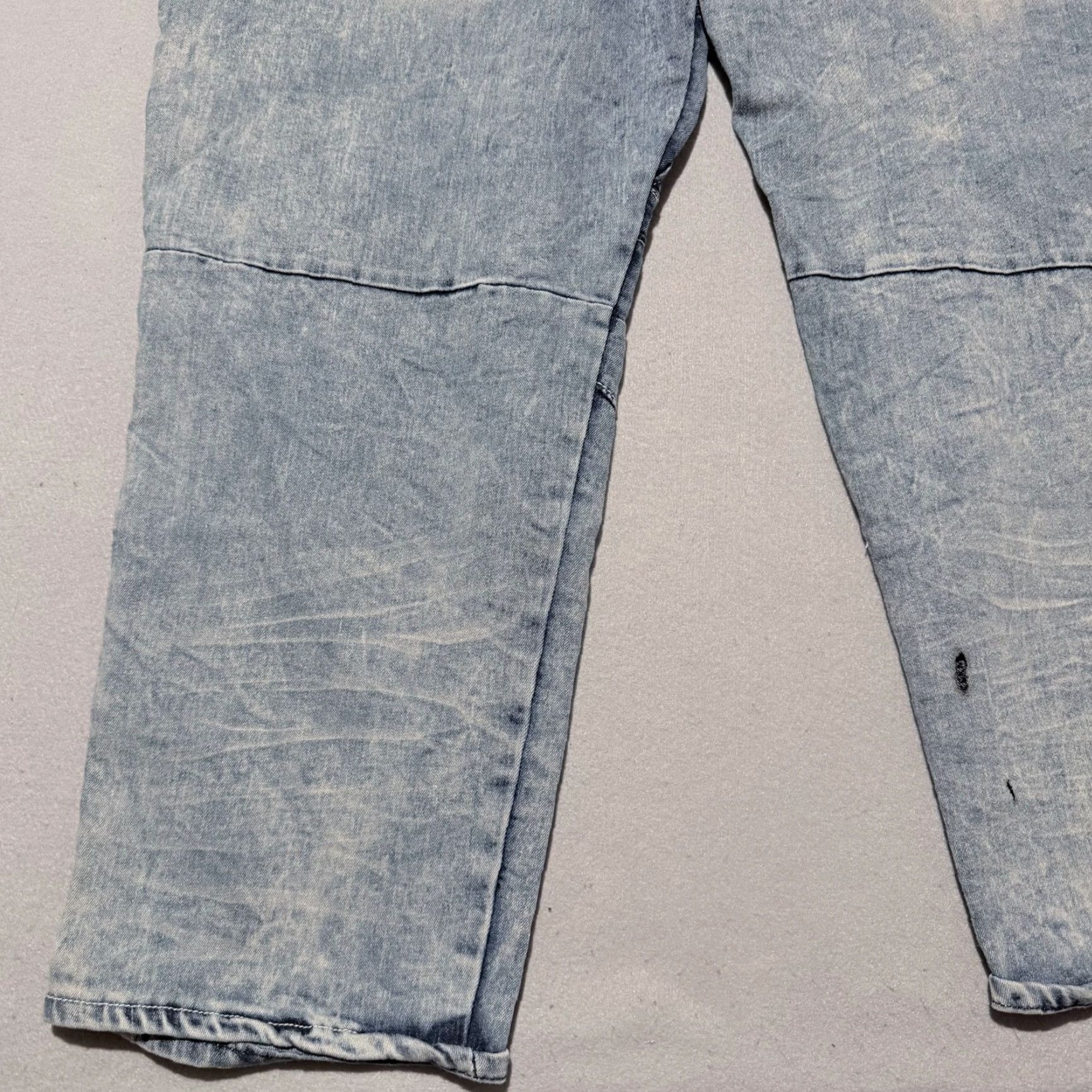 Rocawear Rocawear Slim Fit Jeans Men's Blue Denim Distressed Straight Biker Y2K - 46x32 Size US 30 / EU 46 - 7 Thumbnail