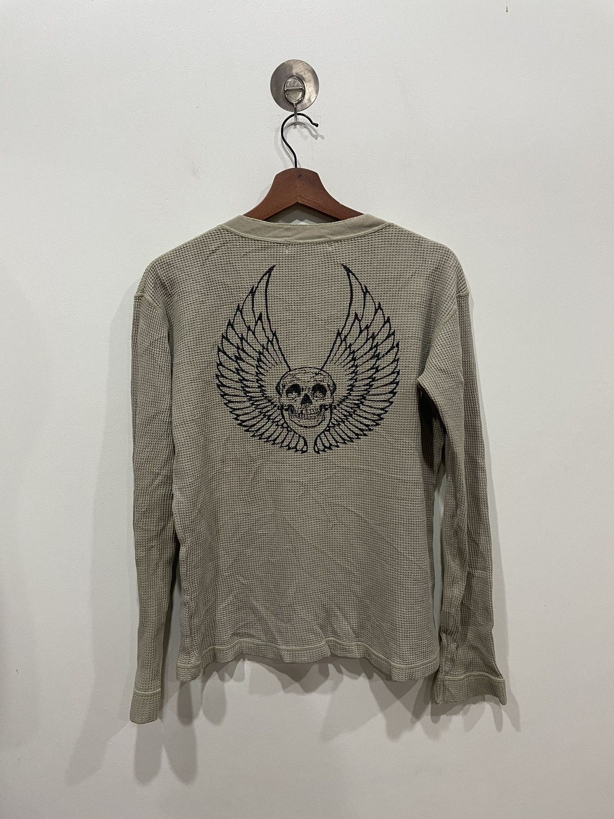 Hysteric Glamour Hysteric Glamour Skull with wings print Shirt Size ONE SIZE - 1 Thumbnail