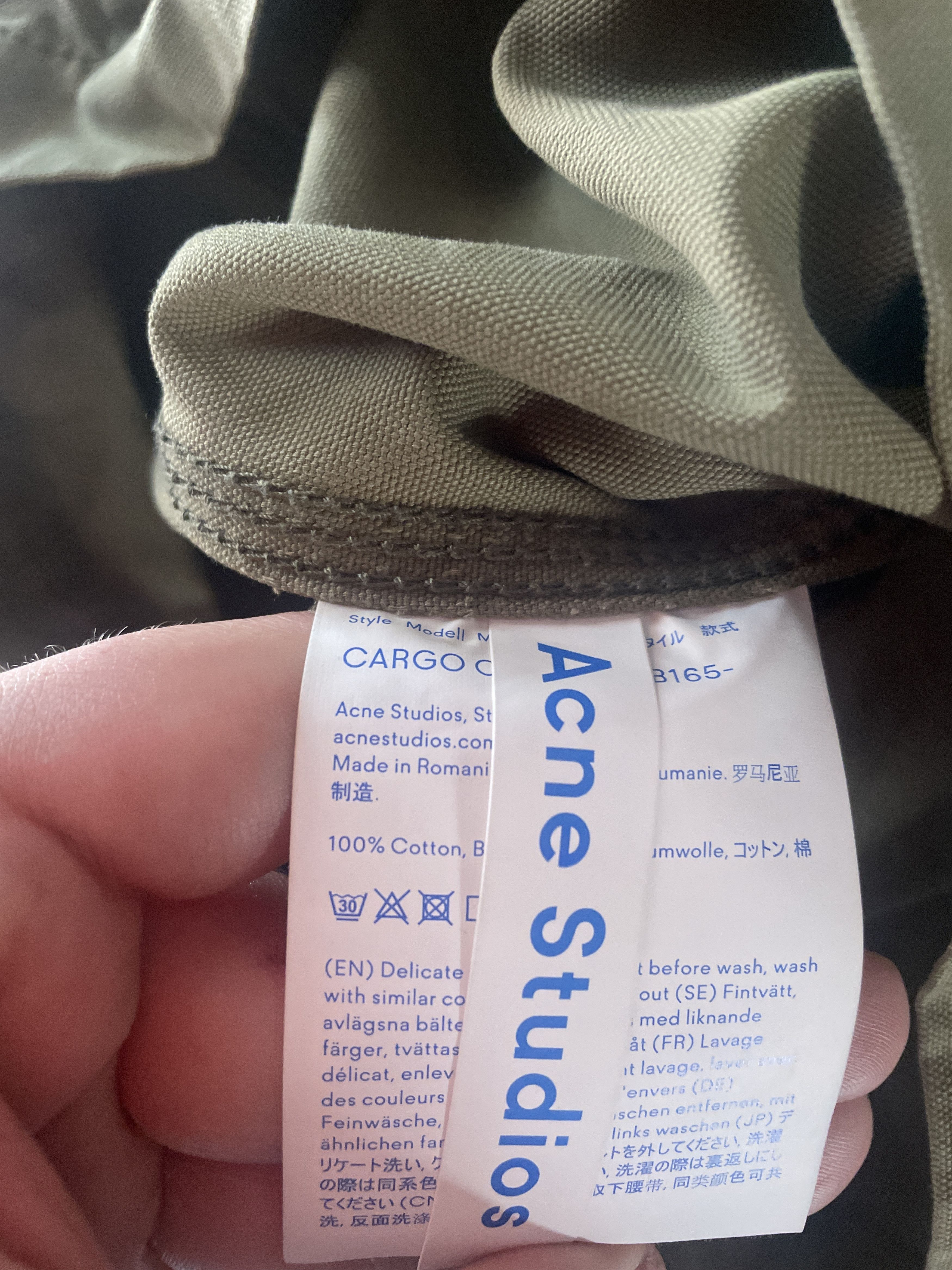 Acne Studios ACNE Blå Kunst S -L Size M / US 6-8 / IT 42-44 - 7 Thumbnail