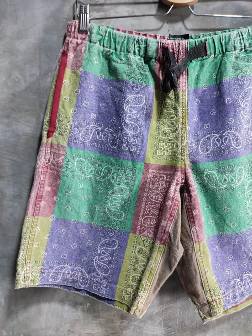 Manastash Manastash Multicolour Paisley Shortpants Size US 31 - 5 Thumbnail