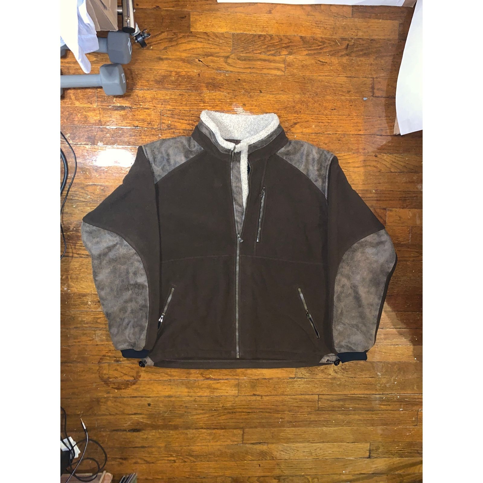 Kuhl KUHL Alpenwurx Fleece Jacket XL Brown Sherpa Lined Full Zip Size US XL / EU 56 / 4 - 1 Thumbnail