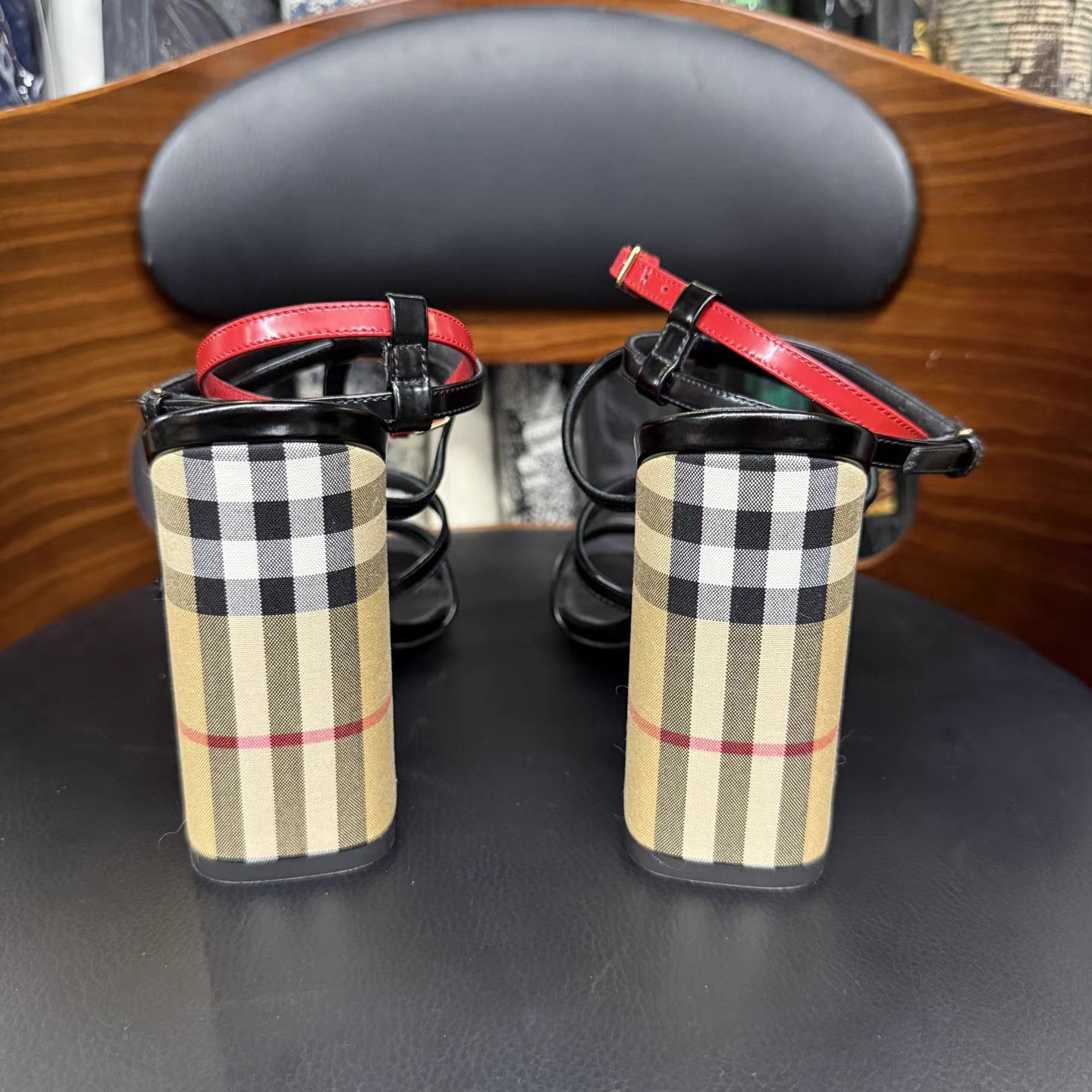 Burberry Burberry Classic Check Heels K15 Size US 8 / IT 38 - 3 Thumbnail