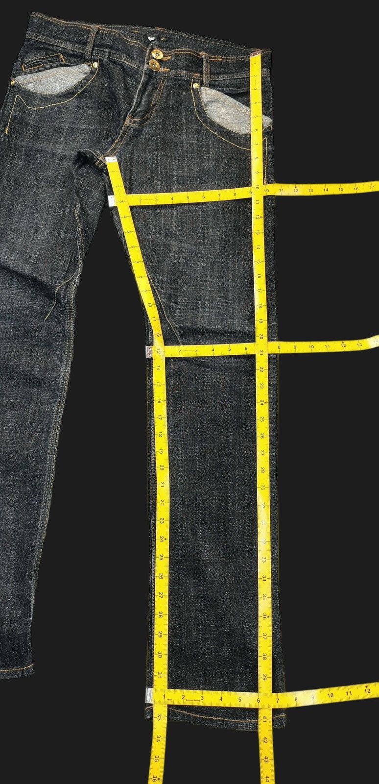 If Six Was Nine × Japanese Brand Icom Jeans Size US 33 - 8 Thumbnail