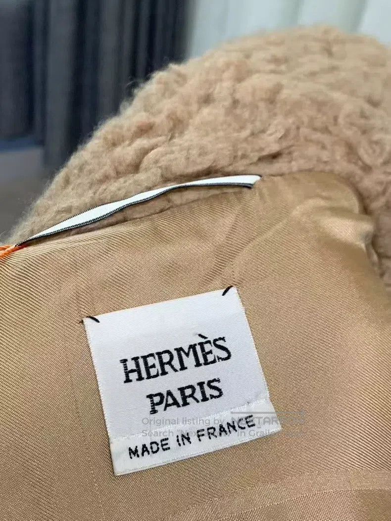 Hermes Hermes Teddy Bear Coat Size XXS / US 00 / IT 34 - 4 Thumbnail