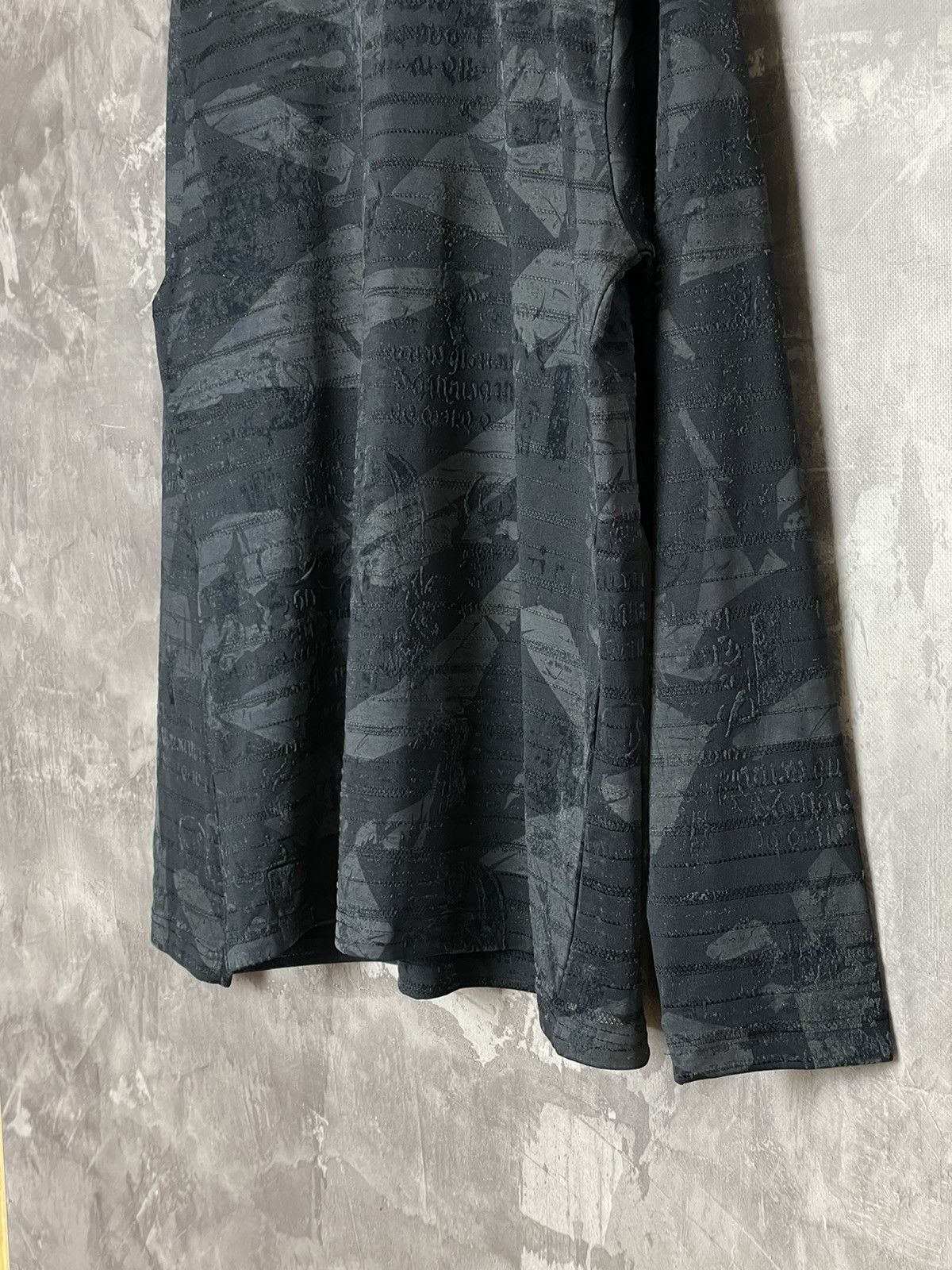 Japanese Brand × Vintage Vintage Jean Paul Gaultier style Overprint Long Sleeve Size US L / EU 52-54 / 3 - 9 Thumbnail