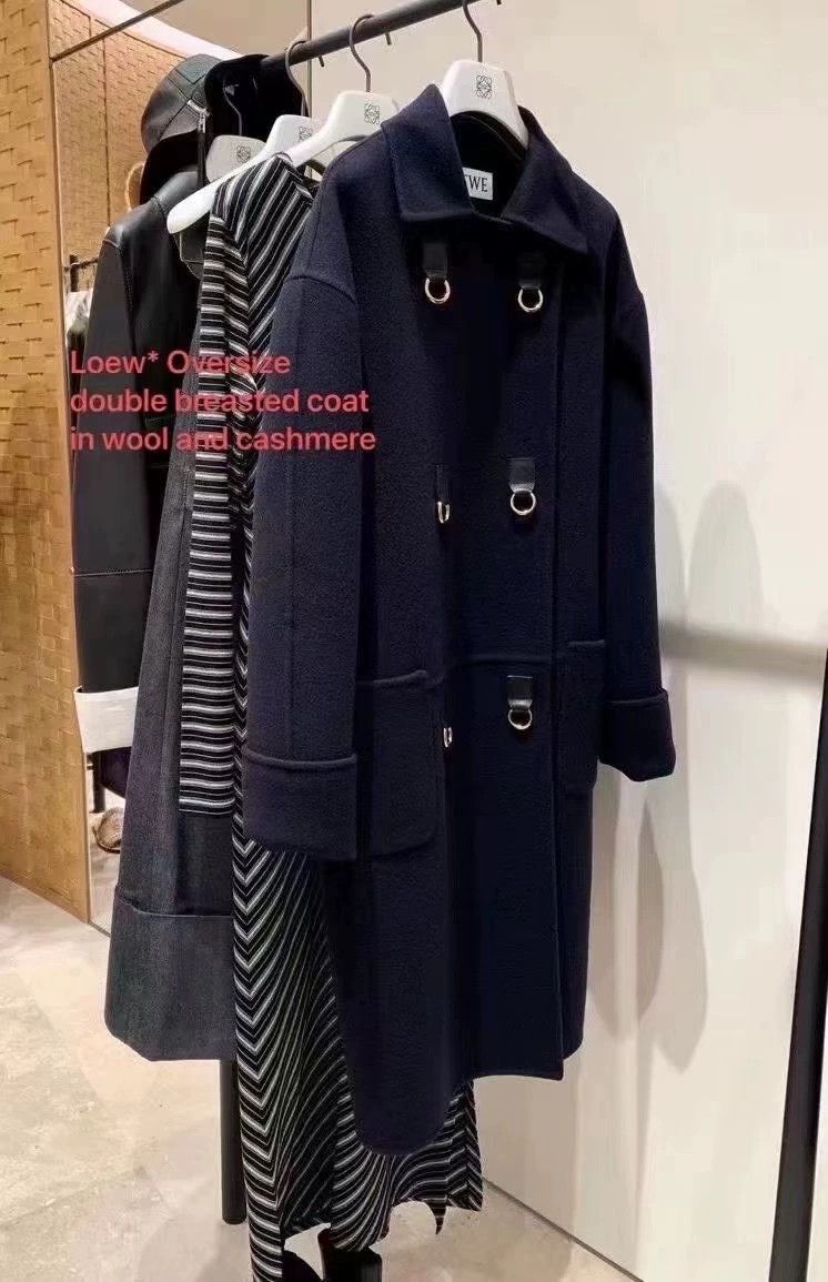 Loewe LOEWE Double row woolen coat Size 4XL / US 24-26 - 1 Thumbnail