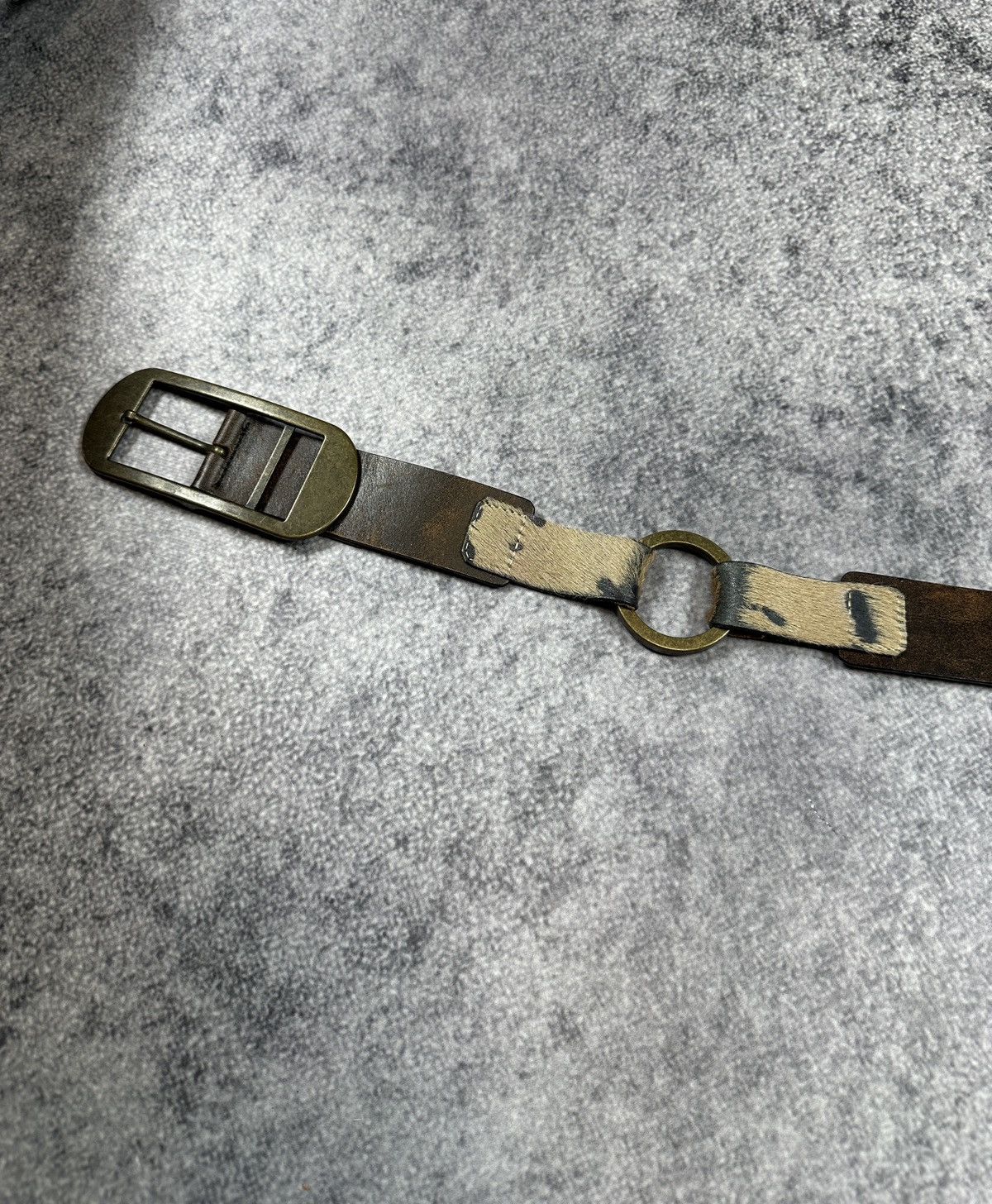 Leather Y2K Vintage Cowboy Leather Belts Streetwear Avant Garde Rare Size ONE SIZE - 2 Thumbnail