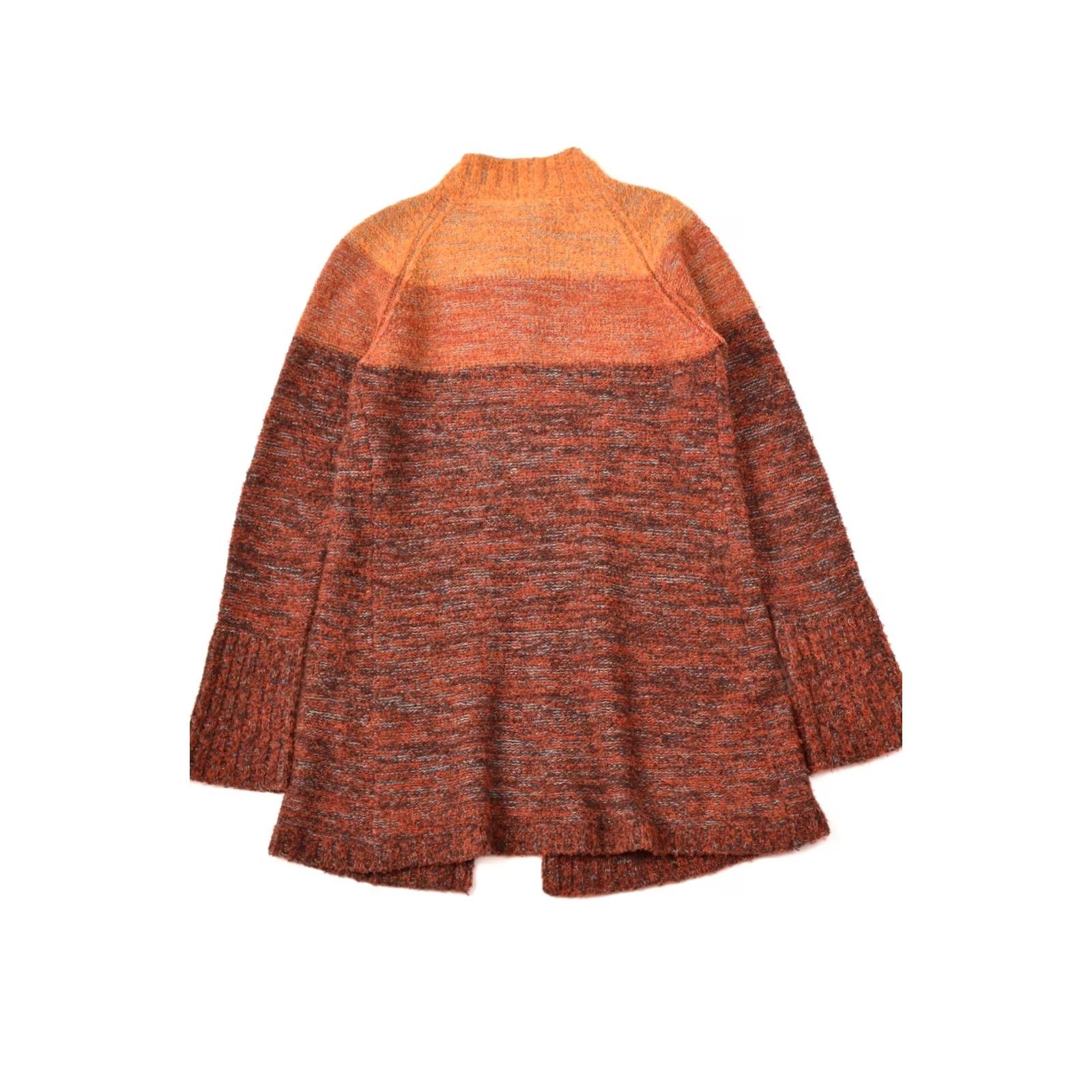 Vintage Harley of Scotland Merino Wool Blend Cardigan Sweater 331091 Size S Orange Women Wool Blend Cardigan 90s Event Boys? Size S / US 4 / IT 40 - 7 Thumbnail