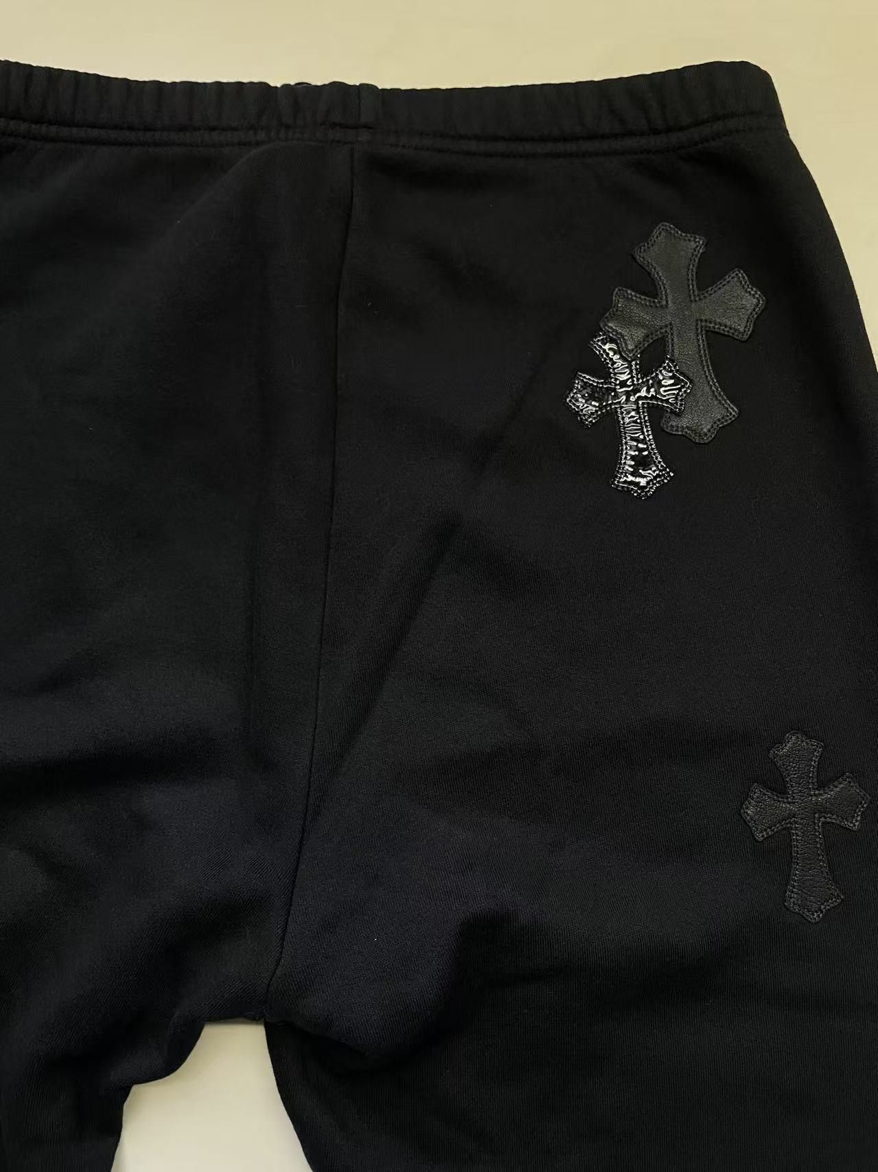Chrome Hearts Chrome Hearts Patent Leather Cross Sweatpants Size 29" - 5 Thumbnail