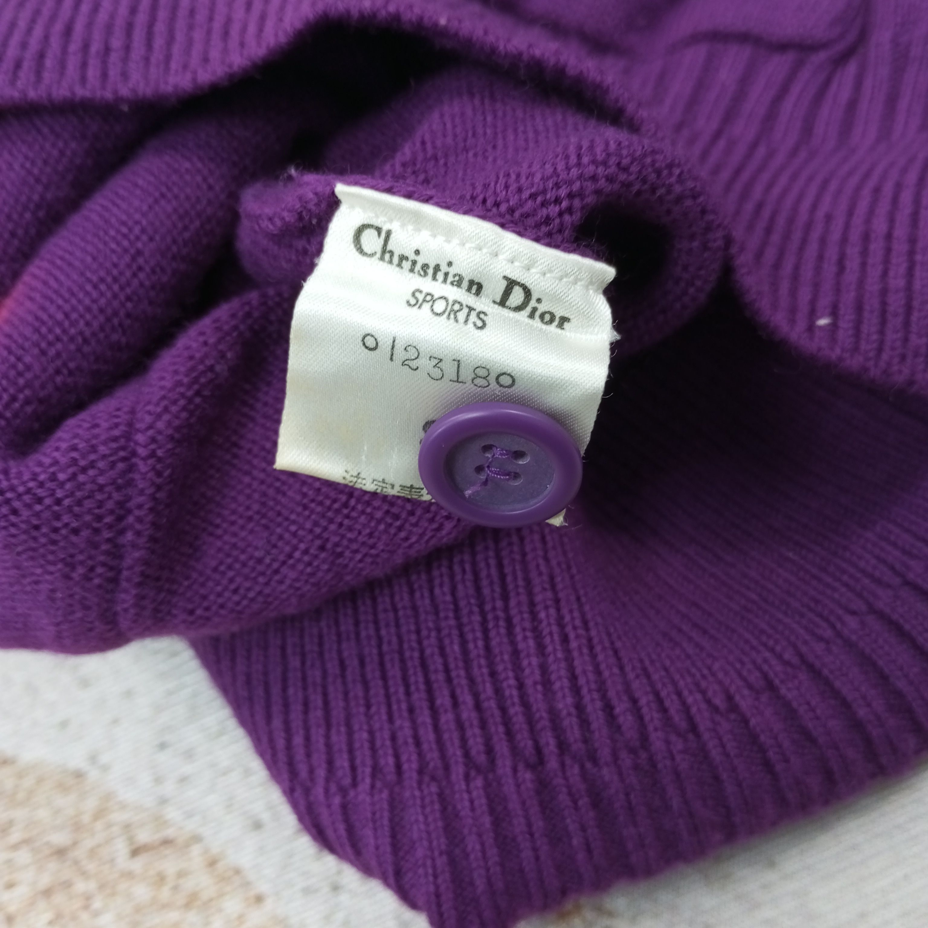 Christian Dior Monsieur Christian Dior Sports Cardigan Sweater c233n2 Size US S / EU 44-46 / 1 - 7 Thumbnail