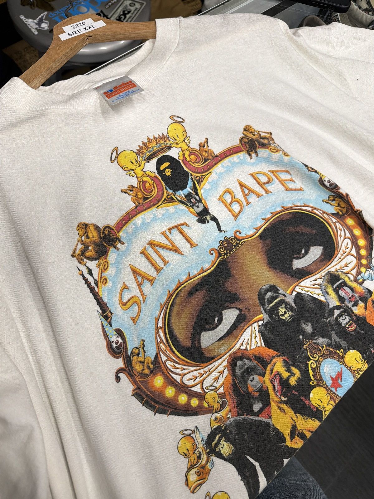 Bape Saint Bape T Shirt Size US XL / EU 56 / 4 - 7 Thumbnail