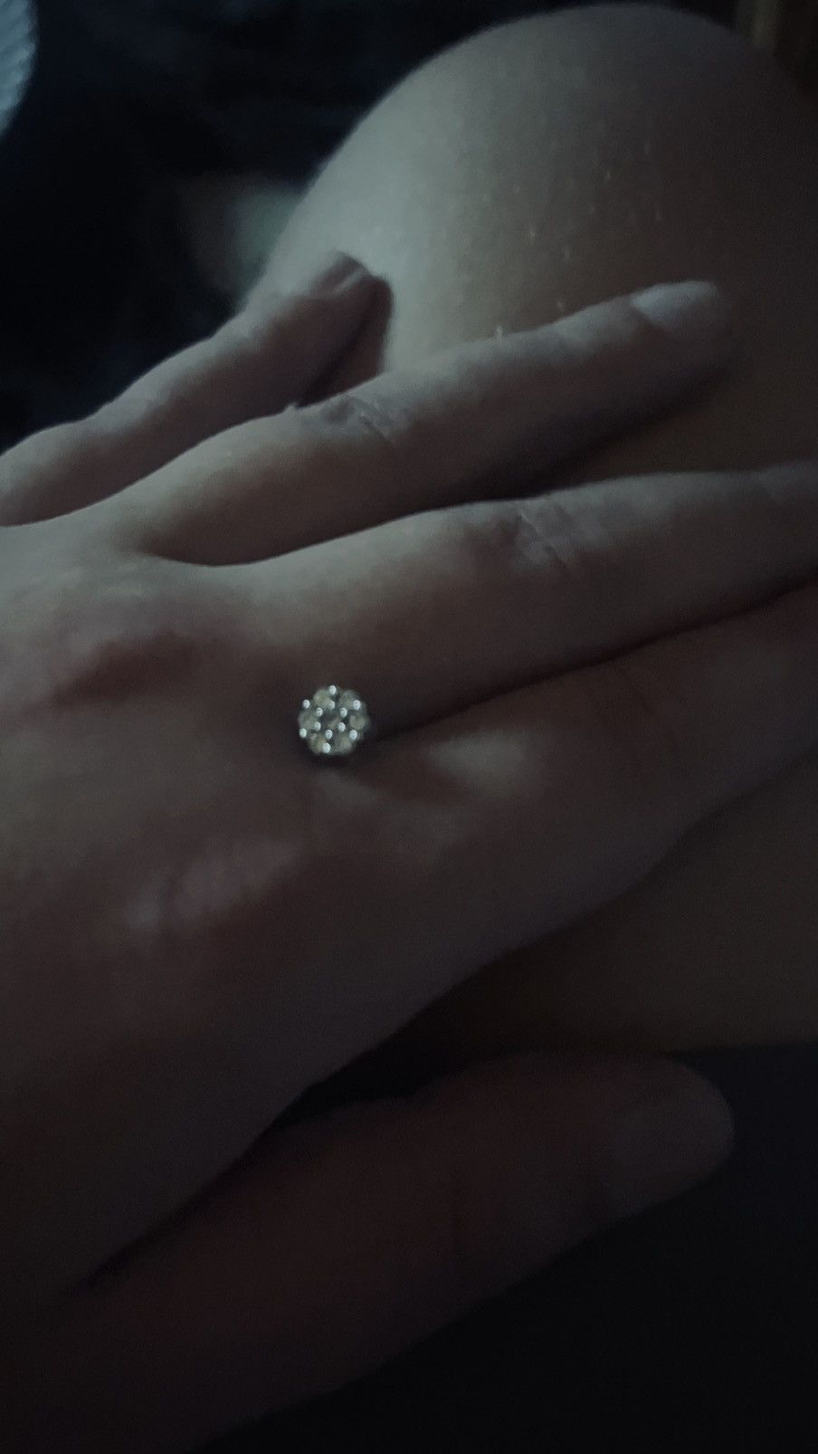 Diamond Supply Co. .5 ct diamond cluster single stud Size 38 - 4 Thumbnail