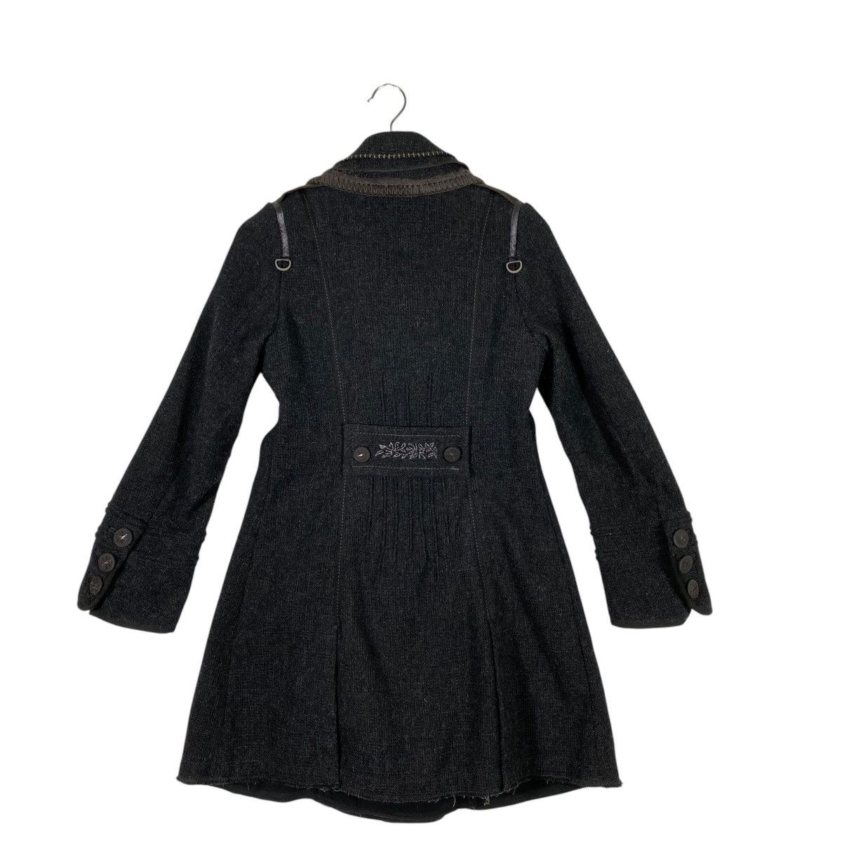 Marithe + Francois Girbaud × Vintage Vintage Marithe Francois Girbaud Wool Long Jacket S Size Size S / US 4 / IT 40 - 13 Thumbnail