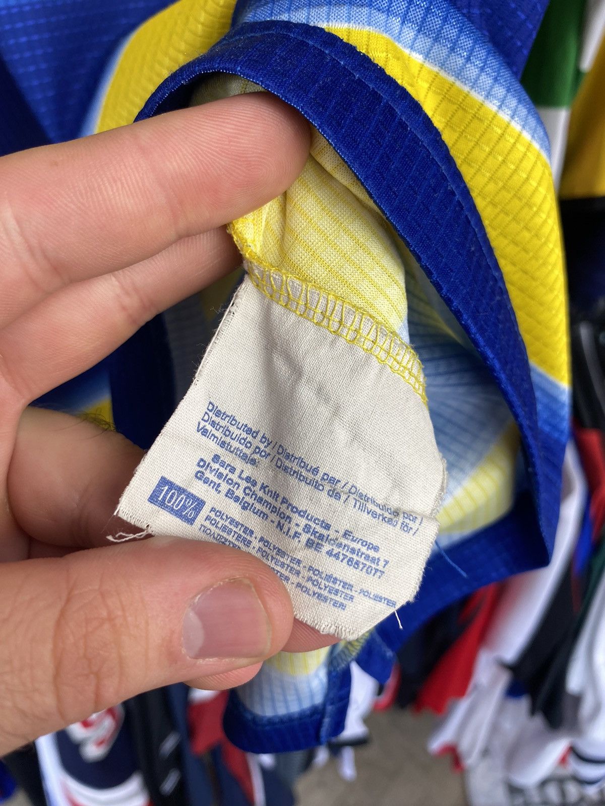 Champion 1999/00 CHAMPION AC PARMA HOME SOCCER FOOTBALL JERSEY SHIRT Size US XL / EU 56 / 4 - 8 Thumbnail