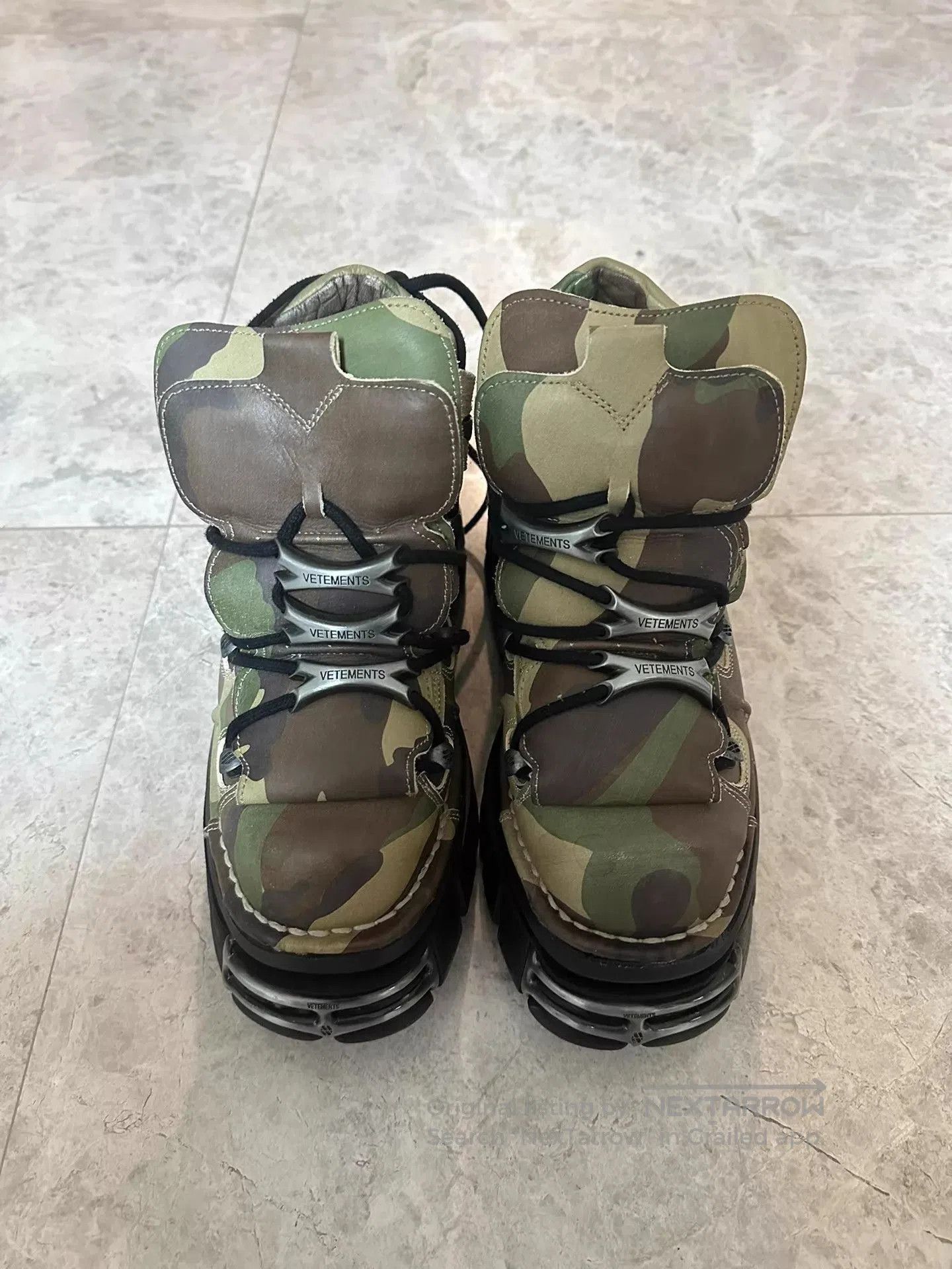 Vetements Green Camouflage High. Size US 9 / EU 42 - 1 Thumbnail