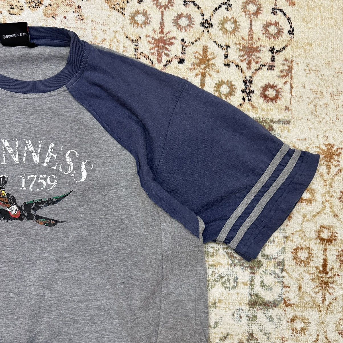 Designer × Japanese Brand Vintage Guinness T-shirts Big Logo Used 90s Y2K Size US L / EU 52-54 / 3 - 5 Thumbnail