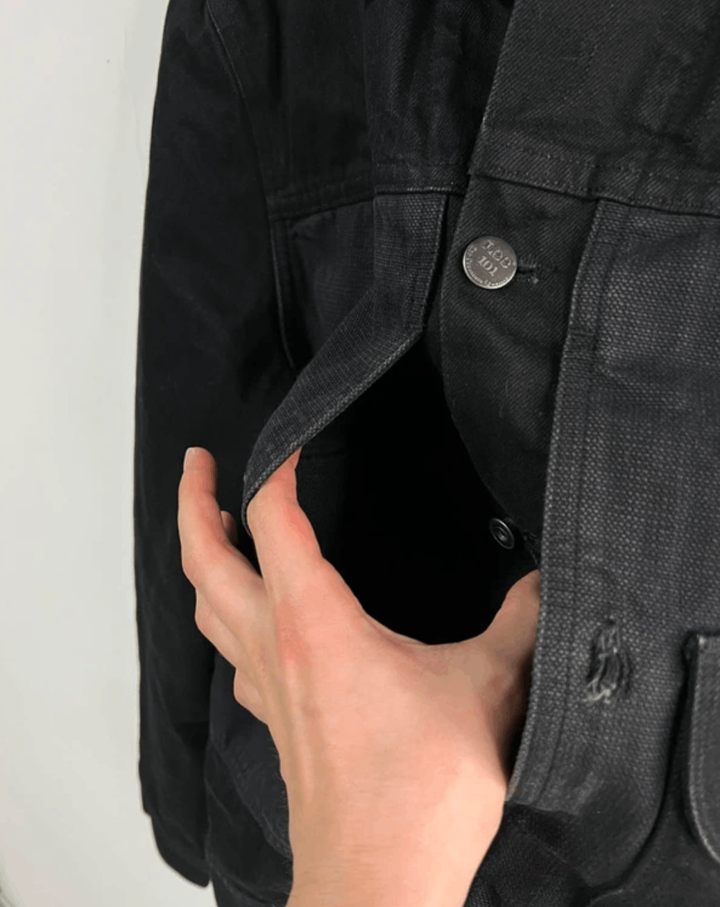 Lee AW15 Lee 101 selvedge Storm denim jacket Size US M / EU 48-50 / 2 - 10 Thumbnail