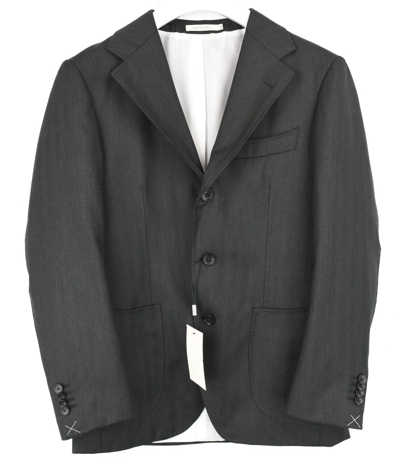 Suitsupply SUITSUPPLY Havana Tulip Slim Ferrara Vigo Suit Men's UK 38S Size 38S - 9 Thumbnail