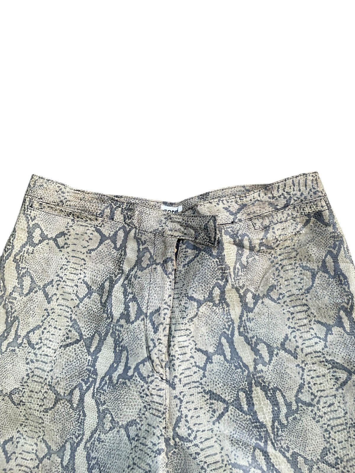 Designer Vintage Zarni Zarni Leather Pant Size 28" / US 6 / IT 42 - 6 Thumbnail