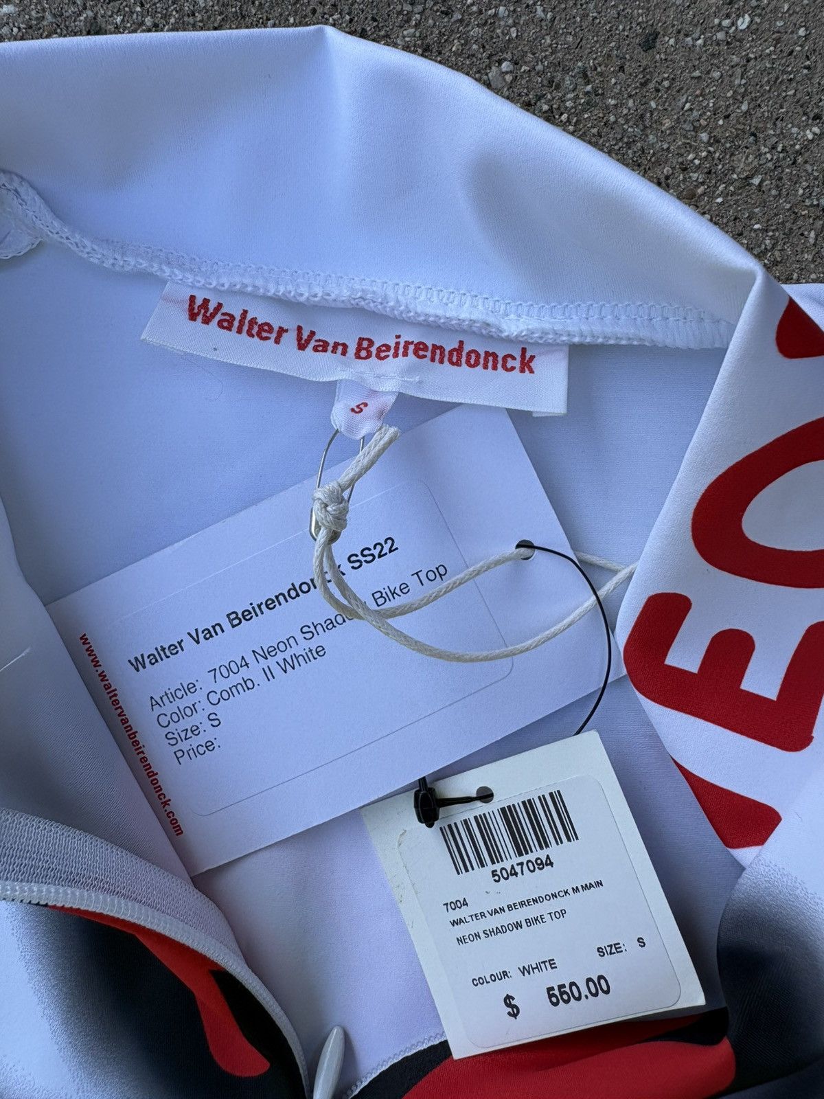 Walter Van Beirendonck Walter van Beirendonck Bike Top Size US S / EU 44-46 / 1 - 3 Thumbnail