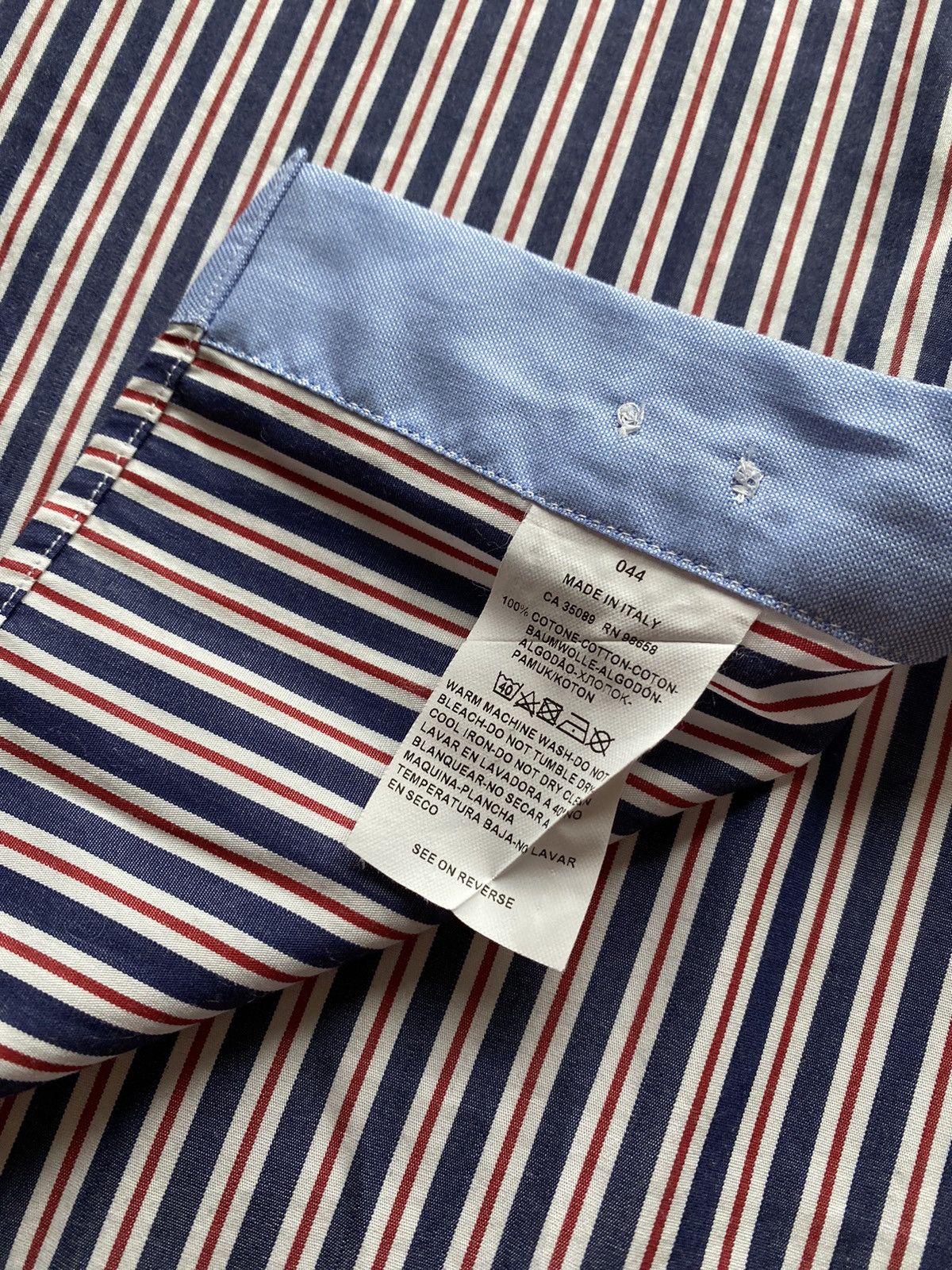 Paul & Shark Paul & Shark Yachting Geometric Shirt Button Ocean Team Size US XL / EU 56 / 4 - 13 Thumbnail