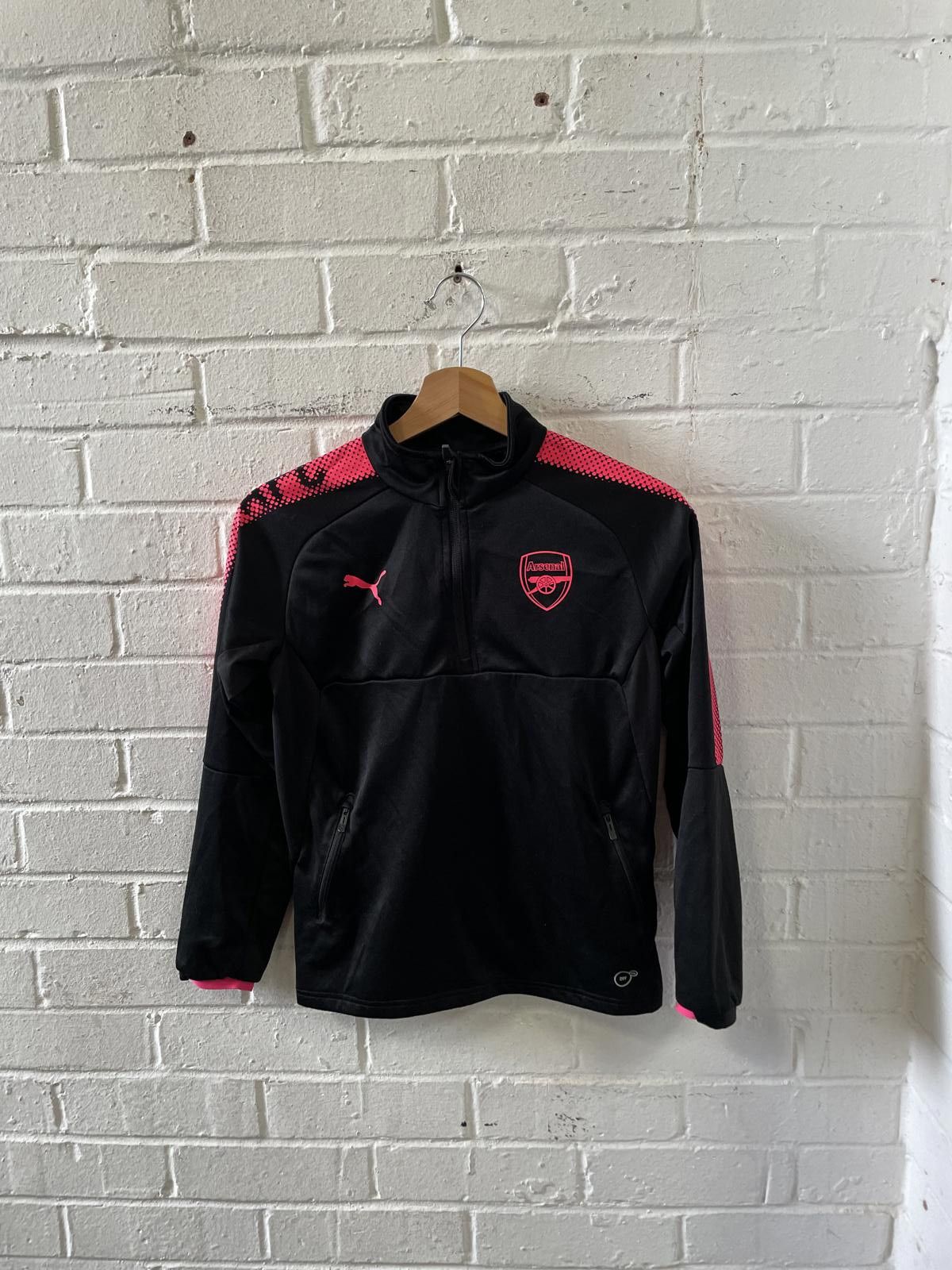 Puma Puma Black and Pink Women's Activewear Jacket Size XS / US 0-2 / IT 36-38 - 5 Thumbnail