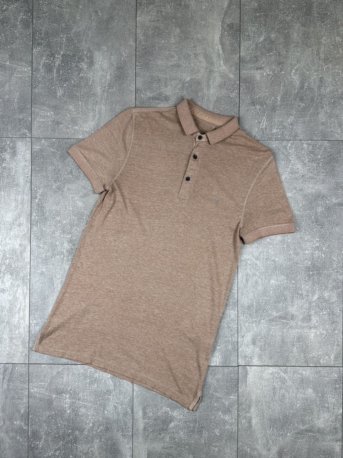 Allsaints Allsaints Japanese Pink Mens Polo Small Logo Size US XS / EU 42 / 0 - 1 Thumbnail