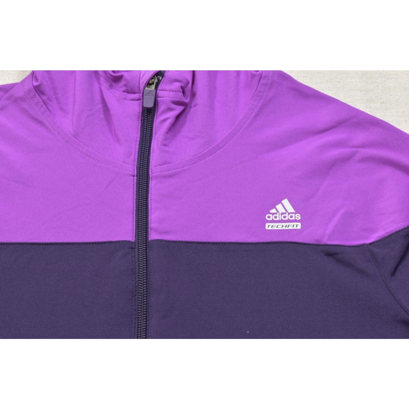 Adidas Adidas Women Jacket Track Zip 1/4 Clima 365 Purple L Activewear Size L / US 10 / IT 46 - 6 Thumbnail